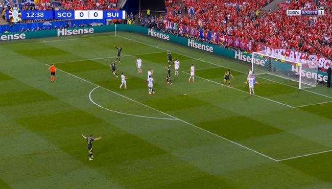 هدف اسكتلندا الاول في مرمي سويسرا 1 0 يورو 2024