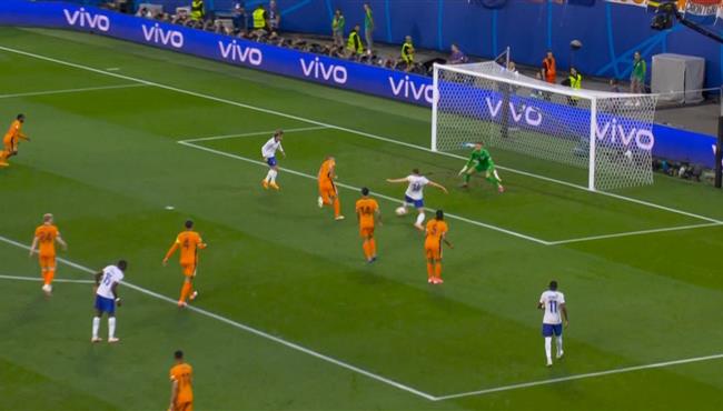 بغرابة شديدة رابيو وجريزمان يهدران فرصه لا تصدق امام هولندا ورد فعل الشوالي