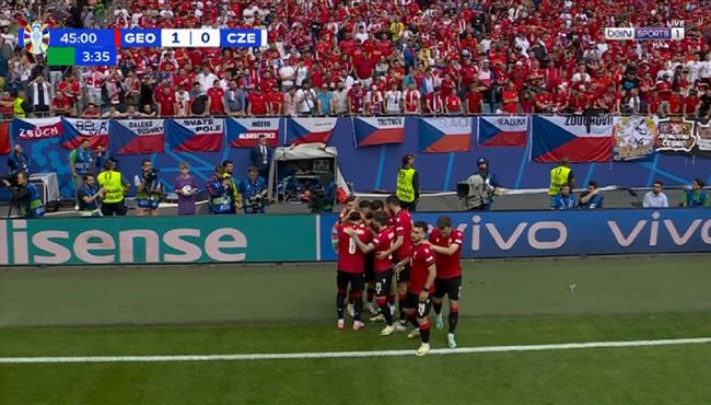 اهداف مباراة جورجيا والتشيك 1 1 يورو 2024