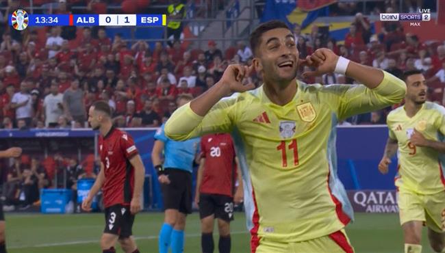 هدف فيران توريس في مرمي البانيا