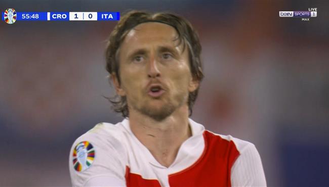 هدف لوكا مودريتش في مرمي ايطاليا بيورو 2024
