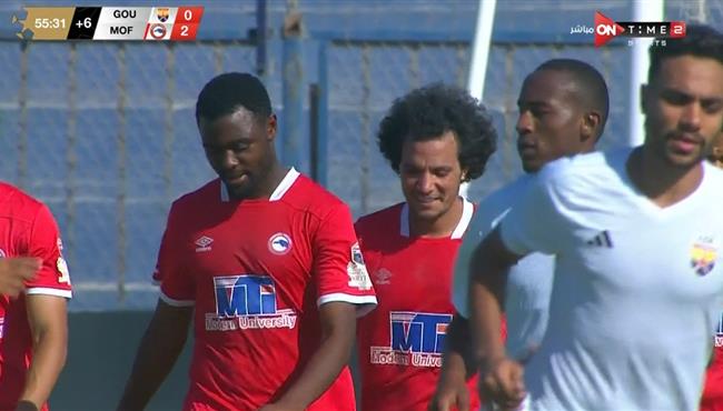 هدف فيوتشر الثاني في مرمي الجونة بالدوري المصري