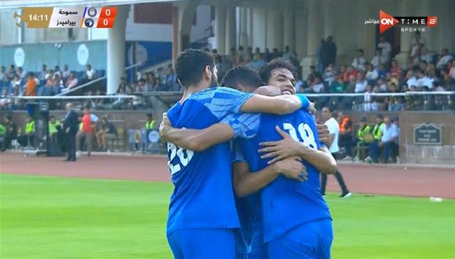 اهداف مباراة بيراميدز وسموحة في الدوري المصري