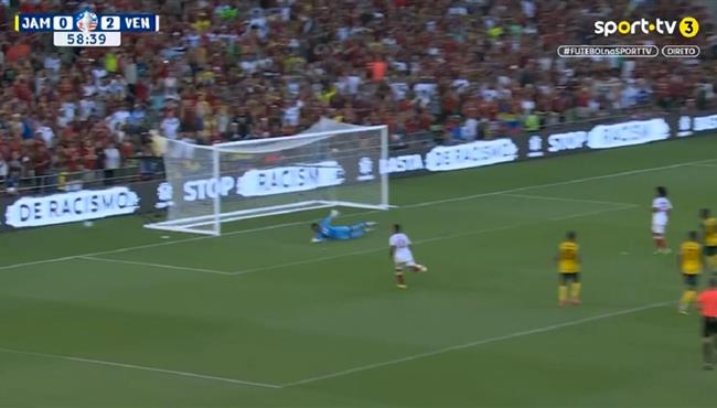 فرصة خطيرة من فنزويلا علي مرمي جامايكا في كوبا امريكا