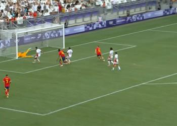 فيديو أوموروديون يسجل هدف إسبانيا الأول أمام مصر في أولمبياد باريس