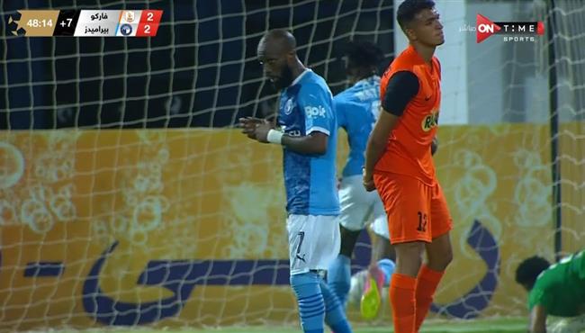 هدف بلاتي توري في مرمي فاركو بالدوري المصري
