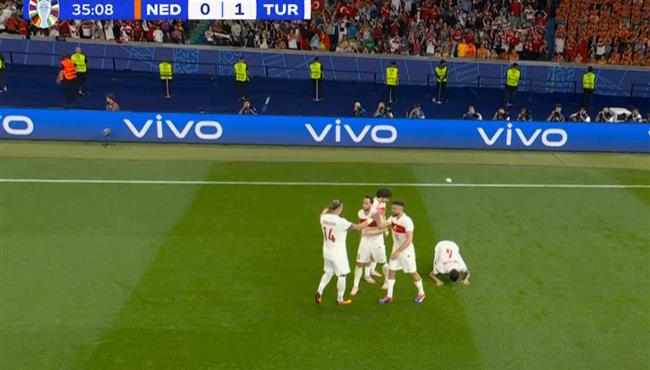 هدف تركيا الاول في مرمي هولندا بيورو 2024 اسيست اردا جولر
