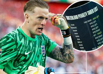 على طريقة أبو جبل زجاجة بيكفورد تساهم في تأهل إنجلترا إلى نصف نهائي يورو 2024