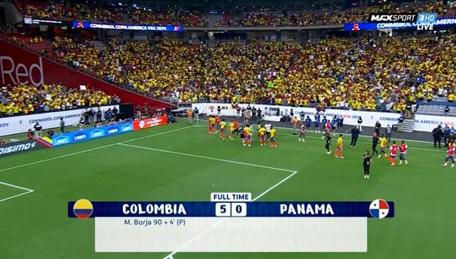 ملخص مباراة كولومبيا وبنما 5 0 كوبا أمريكا