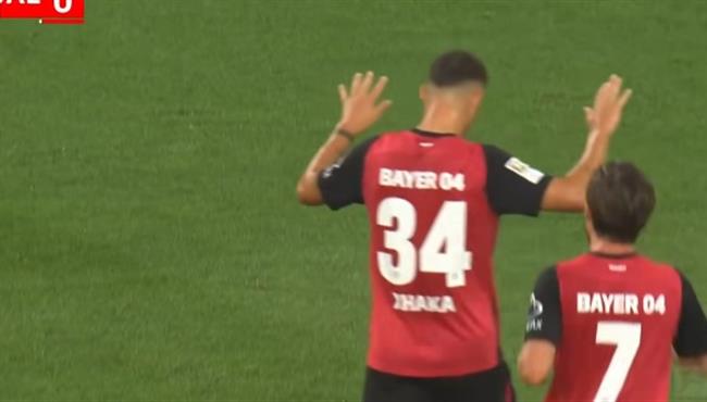 هدف شاكا الصاروخي في مرمي بوروسيا مونشنجلادباخ بالدوري الالماني