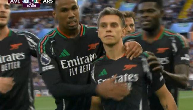 اهداف مباراة ارسنال واستون فيلا 2 0 الدوري الانجليزي