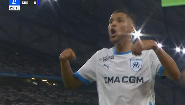 هدف امين حارث في مرمي ريمس بالدوري الفرنسي