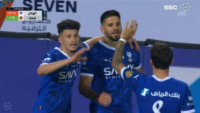 اهداف مباراة الهلال وضمك 3 2 الدوري السعودي