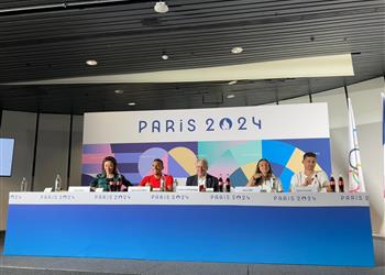 بحضور الجندي الاتحاد الدولي للخماسي الحديث يعقد مؤتمر ا صحفي ا قبل انطلاق منافسات الأولمبياد