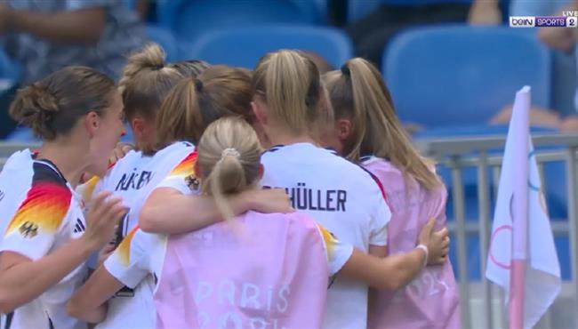 هدف فوز المانيا علي اسبانيا 1 0 أولمبياد باريس سيدات