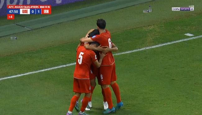 هدف فوز ايران علي الامارات 1 0 نصفيات كأس العالم