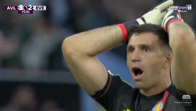 هدف جون دوران الخرافي في مرمي ايفرتون ورد فعل إيميليانو مارتينيز