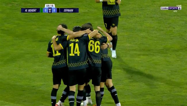 اهداف مباراة الوحدات وسباهان اصفهان 2 1 دوري ابطال اسيا