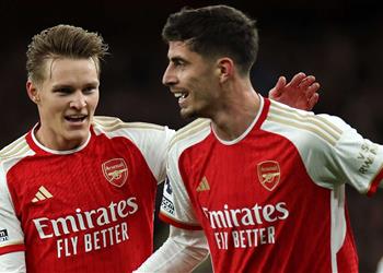 تشكيل آرسنال أمام أتالانتا في دوري أبطال أوروبا هافيرتز يعو ض أوديجارد