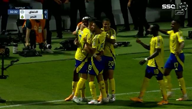 اهداف مباراة النصر والاتفاق 3 0 الدوري السعودي