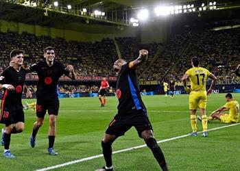 فيديو فليك يثأر لبرشلونة مجدد ا ويكتسح فياريال بخماسية بمساعدة الفار