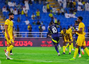 فيديو باسل السيالي يسجل هدف تعادل الحزم أمام النصر