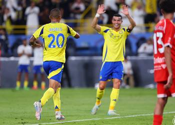 فيديو رونالدو يقود النصر للفوز على الوحدة بثنائية في الدوري السعودي