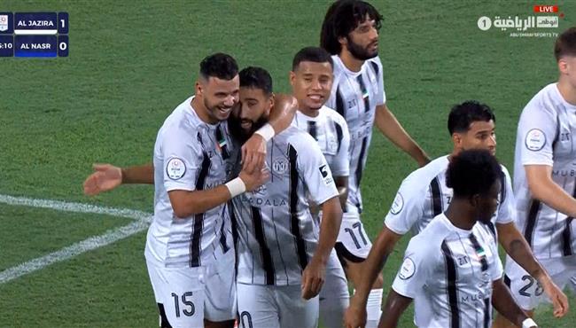 اهداف مباراة الجزيرة والنصر 3 1 الدوري الاماراتي