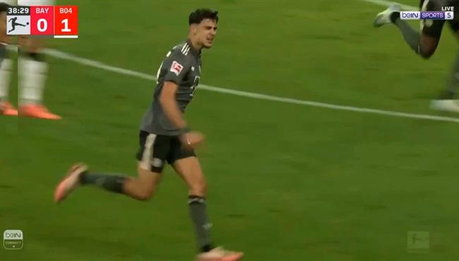 هدف بافلوفيتش الرائع في مرمي باير ليفركوزن بالدوري الالماني