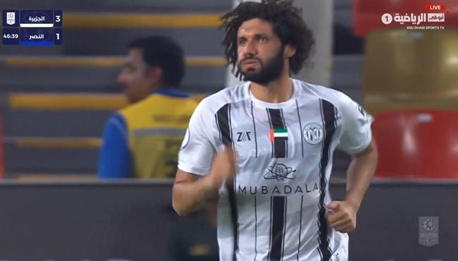 ملخص لمسات محمد النني في مباراة الجزيرة والنصر بالدوري الاماراتي