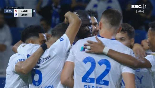 اهداف مباراة الهلال والخلود 4 2 الدوري السعودي