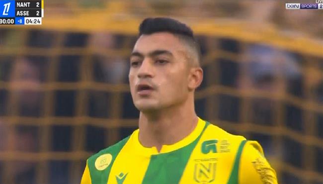 ملخص لمسات مصطفي محمد في مباراة نانت وسانت ايتيان بالدوري الفرنسي