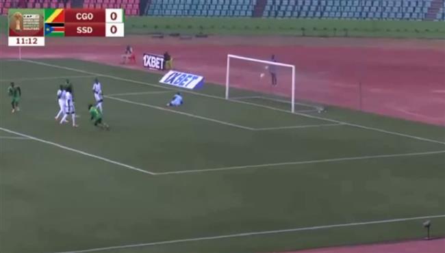 هدف فوز جمهورية الكونغو علي جنوب السودان 1 0 تصفيات كأس العالم