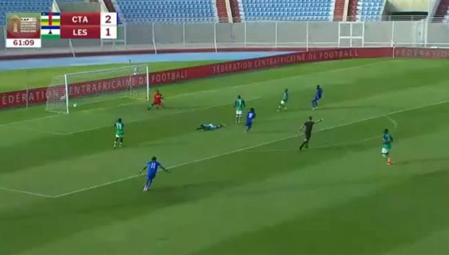 اهداف مباراة افريقيا الوسطي وليسوتو 3 1 تصفيات كأس امم افريقيا