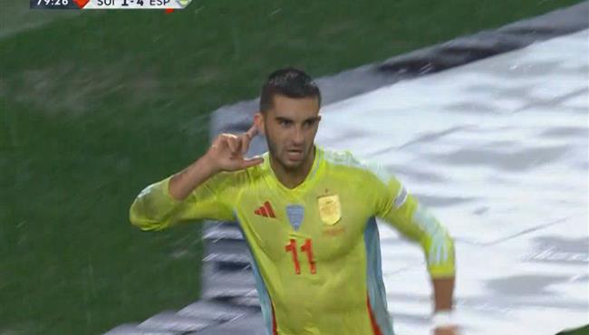 هدف فيران توريس في مرمي سويسرا بدوري الامم الاوروبية