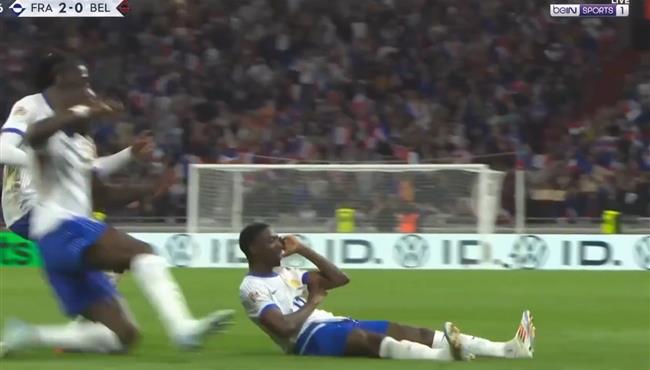 هدف ديمبلي الرائع في مرمي بلجيكا بدوري الامم الاوروبية