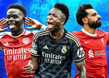 بين محمد صلاح وساكا وفينيسيوس كومان يختار أفضل جناح في العالم