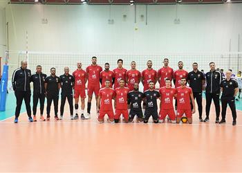 الأهلي يهزم السلام العماني ويتأهل لنصف نهائي البطولة العربية لكرة الطائرة