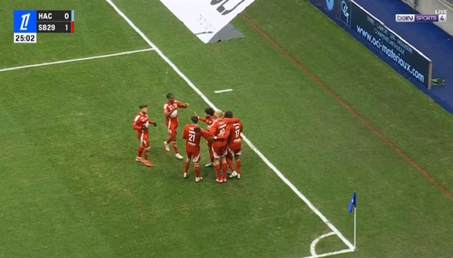 هدف فوز بريست علي لو هافر 1 0 الدوري الفرنسي