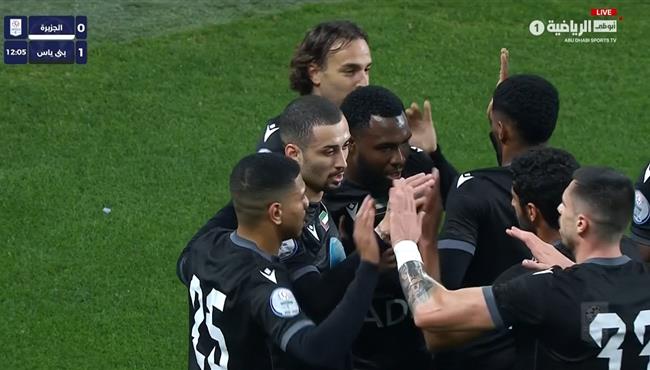 هدف فوز بني ياس علي الجزيرة 1 0 الدوري الاماراتي