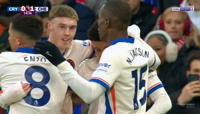 اهداف مباراة تشيلسي وكريستال بالاس 1 1 الدوري الانجليزي