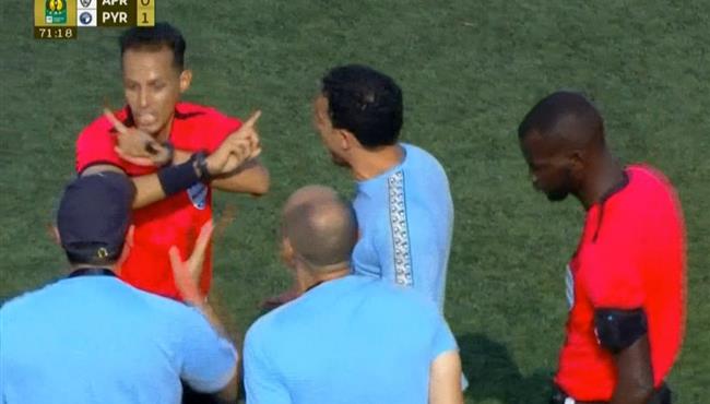 طرد يورتشيتش في مباراة بيراميدز والجيش الرواندي بدوري ابطال افريقيا