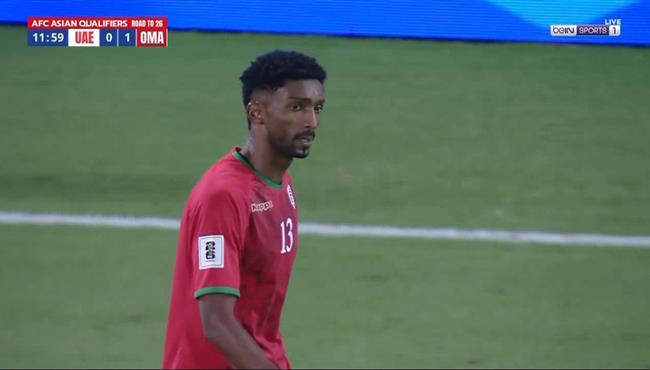 هدف عمان الاول في مرمي الامارات بتصفيات كأس العالم
