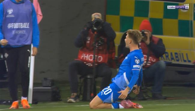 هدف ايسلندا الثاني في مرمي فرنسا بتصفيات كاس العالم