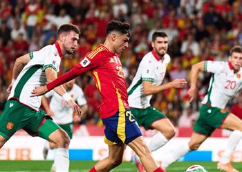 فيديو إسبانيا تقترب من التأهل إلى كأس العالم برباعية سهلة أمام بلغاريا
