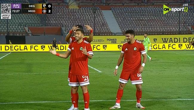 هدف علي زعزع الرئع في مرمي ودي دجلة بالدوري المصري