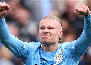 لاعب مانشستر سيتي عن هالاند لا يحتاج سوى فرصة واحدة للتسجيل