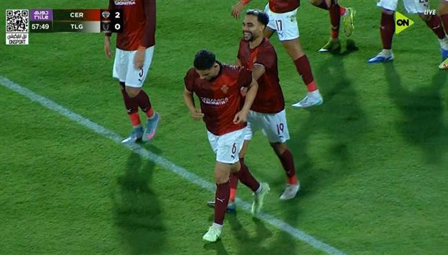 هدف سعد سمير في مرمي طلائع الجيش بالدوري المصري
