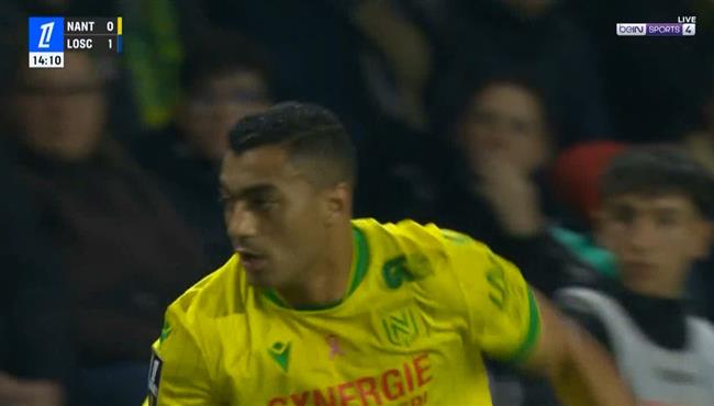 ملخص لمسات مصطفي محمد في مباراة نانت وليل في الدوري الفرنسي