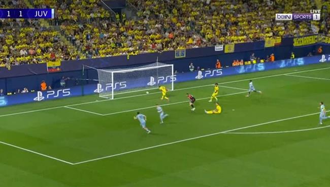 اهداف مباراة يوفنتوس وفياريال 2 2 دوري ابطال اوروبا